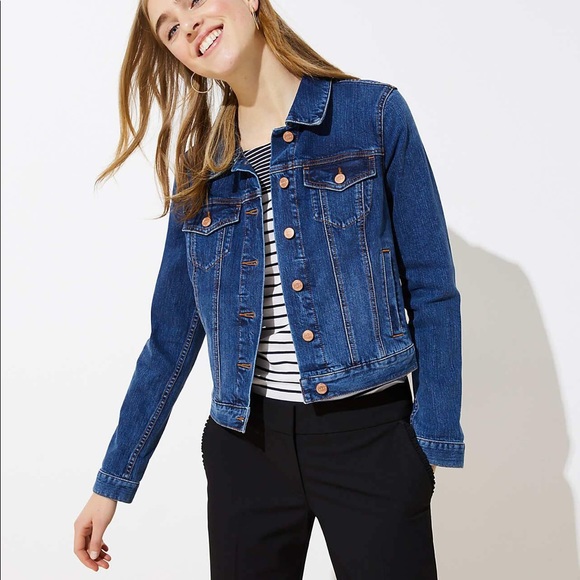 loft denim coats jackets
